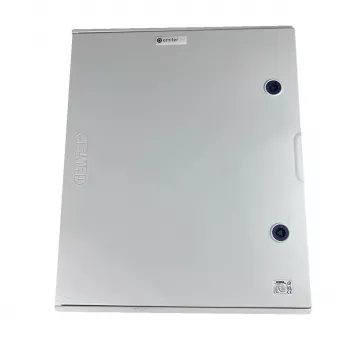 EMITER Switchgear Attached AC Hermetic IP66 EMITTER su apsauginiu iškrovikliu AC Noark Type 1+2, 80A 3F, FR 100A, syg. Phases