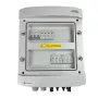 EMITER jungiklių blokas DCAC hermetinis IP65 su Noark 1000V 2 tipo nuolatinės srovės viršįtampio ribotuvu, 2 x PV eilutė, 2 x MPPT // AC Noark 2 tipo, 10A 3 fazės