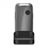 Emporia ONE V200i atlenkiamas telefonas, 2,31 colio ekranas, dviguba SIM, SOS mygtukas, Space Grey/Silver