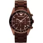 Emporio Armani AR5982 Vyriškas Chronografo Nerūdijančio Plieno Laikrodis 43mm