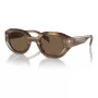 EMPORIO ARMANI EA4230U614973 Stačiakampiai Akiniai nuo Saulės Matinė Juoda Tamsiai Pilka 48mm
