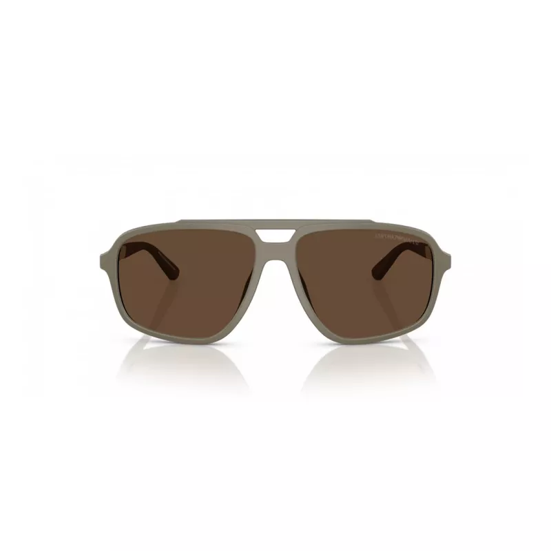 EMPORIO ARMANI EA4236U543773 Vyriški Akiniai Nuo Saulės Havana Acetatas Rudi Gradientiniai 59mm