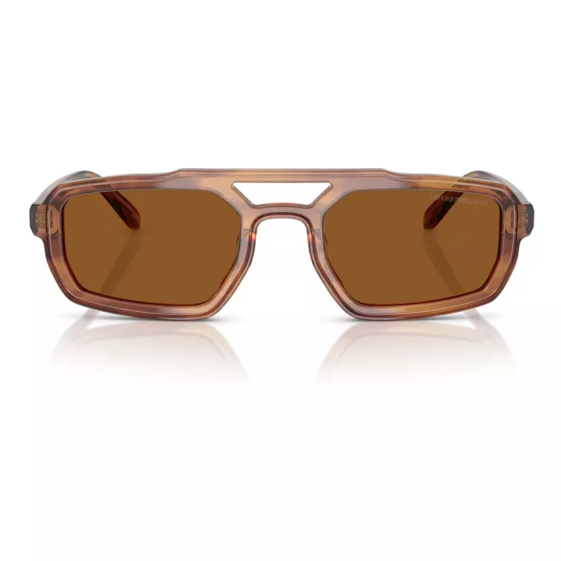 EMPORIO ARMANI EA4240U620373 Vyriški Akiniai nuo Saulės – Matinis Juodas Rėmelis, Tamsiai Pilki Lęšiai, 53 mm