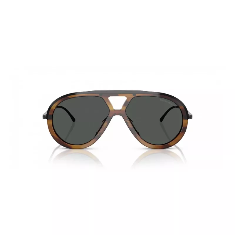 Vyriški akiniai nuo saulės EMPORIO ARMANI EA4242U 621287 Matiniai Juodi Pilki 56mm