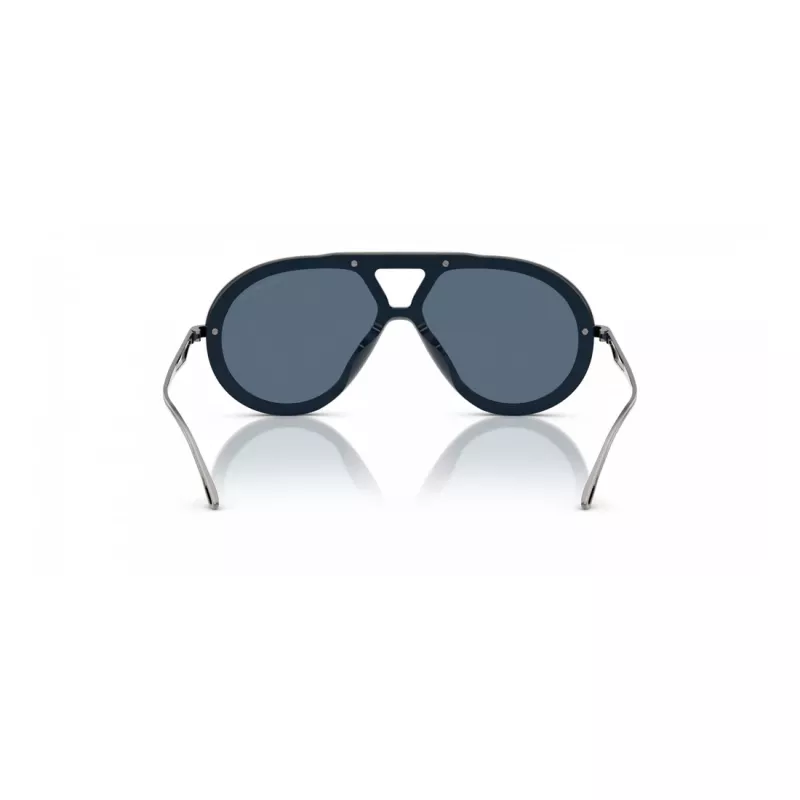 EMPORIO ARMANI EA4242U621380 Vyriški Akiniai nuo Saulės – Matinio Juodo Rėmo, Pilkų Gradientinių Lęšių, 56 mm