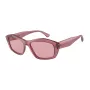 EMPORIO ARMANI Moteriški katės akies akiniai nuo saulės EA4187-554484 Skaidrūs pilki gradientiniai stiklai 55/16/140 mm