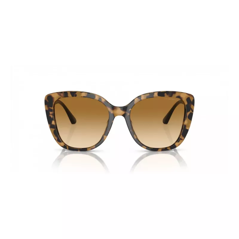 EMPORIO ARMANI Moteriški katės akies akiniai nuo saulės EA4214U60593B Skaidrus rudas rėmas Rudi gradientiniai lęšiai 54/18/140 mm