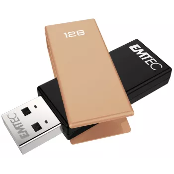 Emtec USB 2.0 C350 128GB Brick Orange USB atmintukas