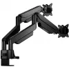 ENDORFY Atlas GS Pro Double Black monitoriaus laikiklis dvigubas juodas monitoriams iki 49 colių (124,5 cm)