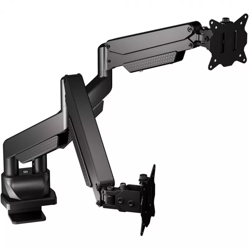 ENDORFY Atlas GS Pro Double Black monitoriaus laikiklis dvigubas juodas monitoriams iki 49 colių (124,5 cm)