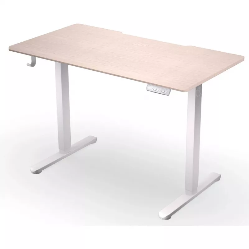 ENDORFY Atlas S Electric reguliuojamo aukščio stalas, šviesus medis 120x60 cm