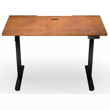ENDORFY Atlas S Electric reguliuojamo aukščio stalas Riešutas/Juodas 120x60 cm