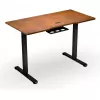 ENDORFY Atlas S Electric reguliuojamo aukščio stalas Riešutas/Juodas 120x60 cm