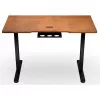 ENDORFY Atlas S Electric reguliuojamo aukščio stalas Riešutas/Juodas 120x60 cm