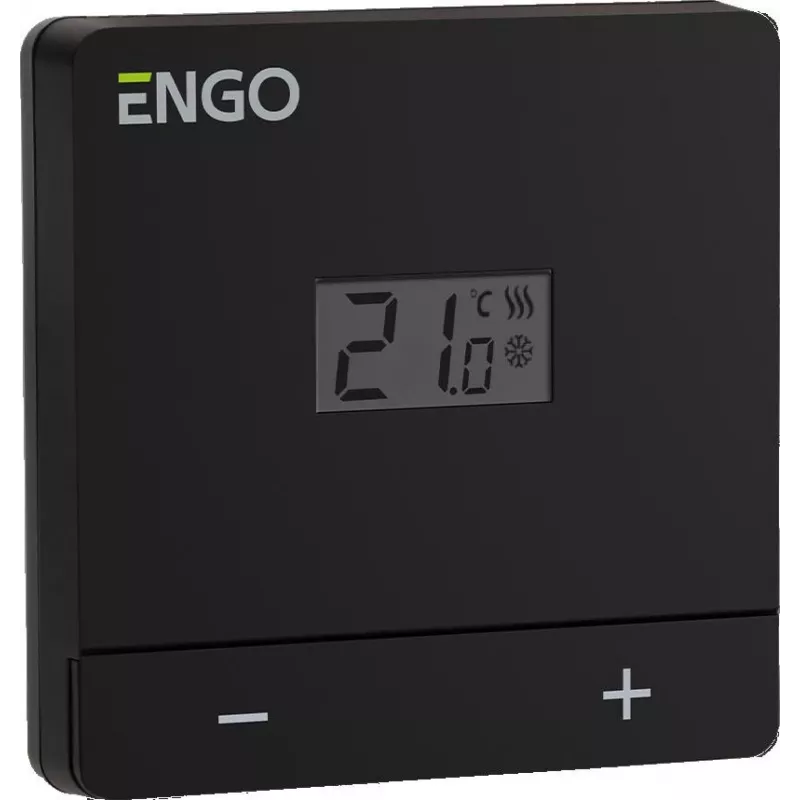 ENGO Controls EASY-230B laidas kasdienis programuojamas kambario termostatas