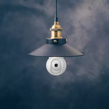 ENGO Controls ECAM-E27 išmanioji „Wi-Fi“ kamera E27 lizdui, 4 MP