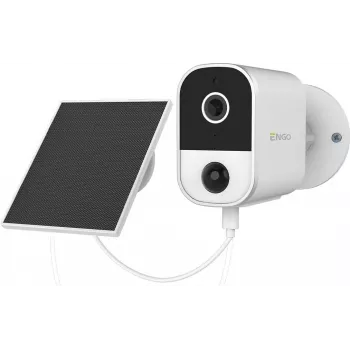 ENGO CONTROLS ECAM-Solar IP kamera su baterija ir saulės baterija