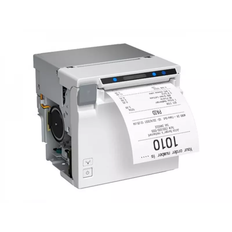 Epson EU-m30 (001) terminis kvitų spausdintuvas – USB + Serial, baltas | Kur.lt