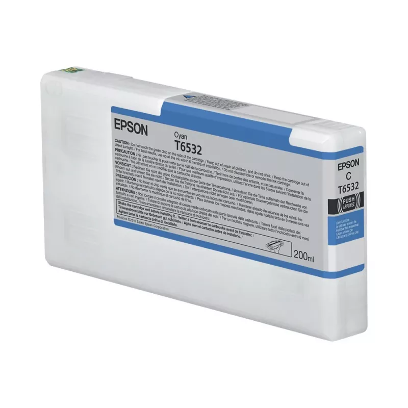 EPSON T6532 rašalo kasetė, Cyan