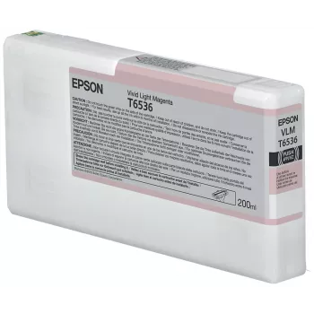 Epson T653600 UltraChrome HDR šviesiai magenta rašalo kasetė 200ml