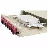 Equip 12-Port SC Duplex OM4 optinio pluošto sujungimo dėžė, 1U, pilnai įrengta, pilka