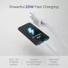 Equip 2-Port USB-C PD3.0/USB-A GaN Wall Charger 20W White