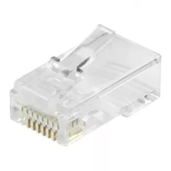 Equip Cat.6A RJ45 ekranuotas kištukas, montuojamas be įrankių (100 vnt.)
