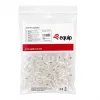 Equip Cat6 RJ45 UTP Neekranuotų Kištukų Rinkinys (100 vnt.) – Skaidrūs