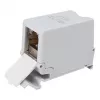 Equip Cat6A ekranuotas keystone movas 1xRJ45 DIN rail pilkas