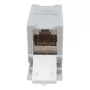 Equip Cat6A ekranuotas keystone movas 1xRJ45 DIN rail pilkas