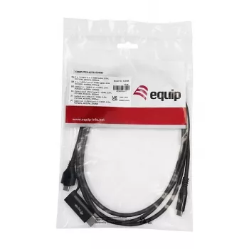 EQUIP USB-C į USB-C + HDMI adapteris su 100W PD, 4K/60Hz, aliuminio korpusu