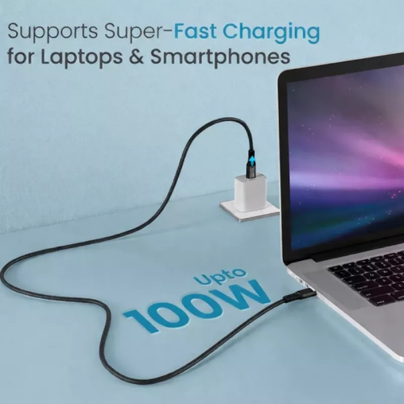 Equip USB-C į USB-C + HDMI adapteris su 100W Power Delivery, 4K 60Hz, aliuminio korpusu