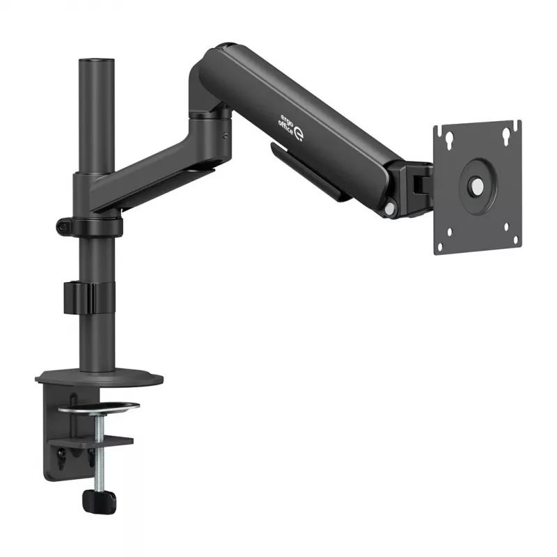 Ergo Office ER-691 B Dujų spyruoklės monitoriaus laikiklis 17–32 inch ekranams, 1–10 kg, matinė juoda, VESA 75/100