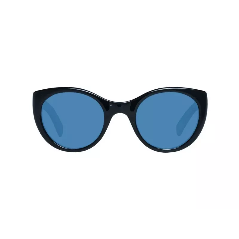 ERMENEGILDO ZEGNA Unisex Akiniai ZC0009-01V50 - Juodas acetatinis rėmelis, pilki lęšiai 50/23/145 mm