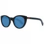 ERMENEGILDO ZEGNA Unisex Akiniai ZC0009-01V50 - Juodas acetatinis rėmelis, pilki lęšiai 50/23/145 mm