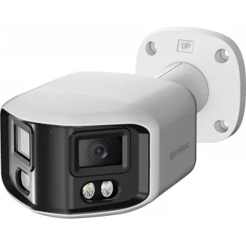 Ernitec Deimos Ultra 8MP Bullet IP kamera su 180° panoraminiu objektyvu, IR ir baltos šviesos naktiniu matymu, PoE, IP66, NDAA suderinama (0070-08130)