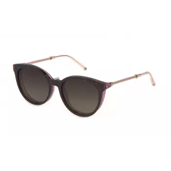 ESCADA Women's SESD59-531CKP Akiniai - 53 mm lęšiai, 18 mm tiltelis, 135 mm kojelė, UV400 apsauga