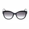 ESCADA Women's SESD99-550700 Sunglasses - Black Acetate Frame with Grey Gradient Lenses - 55/18/140 mm