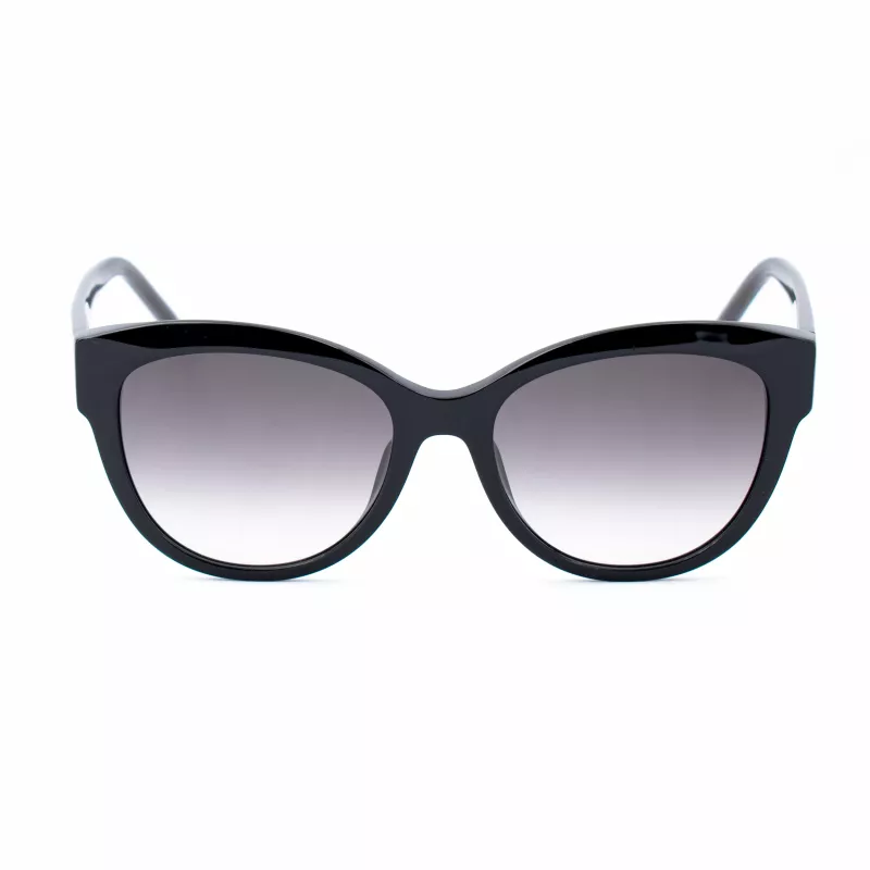 ESCADA Women's SESD99-550700 Sunglasses - Black Acetate Frame with Grey Gradient Lenses - 55/18/140 mm