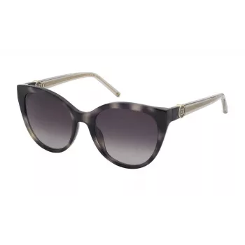 ESCADA moteriški akiniai nuo saulės SESD87-5507UX Havana acetatinis rėmas Gradientiniai rudi lęšiai 55/20/140 mm