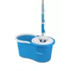 Esperanza EHS005 Rotacinė šluostė su gręžimo mechanizmu, teleskopine rankena, 6 l kibiru, 2 mikropluošto antgaliais, žalia/ pilka