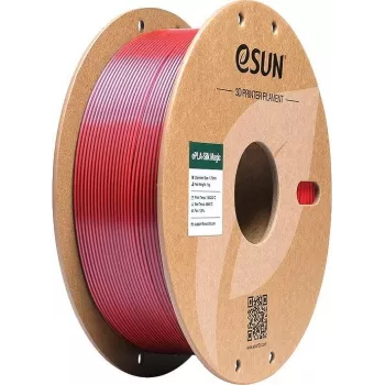 eSUN ePLA-Silk Magic 1,75 mm juodai raudonas 1 kg 3D spausdintuvo filamentas EPLA-SILKMAGIC-P175BR1