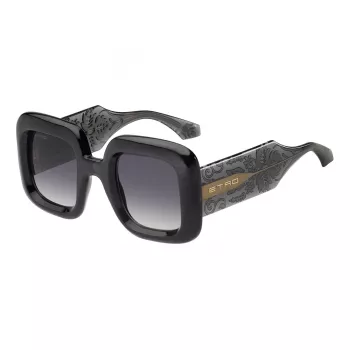 ETRO moteriški akiniai nuo saulės ETRO0015SKB7 - Havana acetato rėmelis, rudi gradientiniai lęšiai, 48/29/145 mm