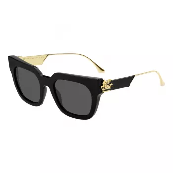 ETRO moteriški akiniai nuo saulės ETRO0027GS807 (52/22/140 mm) – Havana acetatinis rėmas su rudais gradientiniais lęšiais