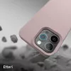 ETTERI Silicone Mag Case, skirta iPhone 16 Pro (6,3 colio), šviesiai rožinė
