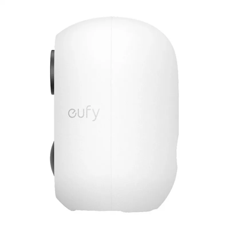 Eufy eufyCam C35 4K belaidė apsaugos kamera su saulės baterija, spalvotu naktiniu matymu, IP67, 8x priartinimu, 100 dB sirena, balta