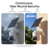 eufy eufyCam C36 solo 4K UHD belaidė saulės energijos vaizdo kamera, balta