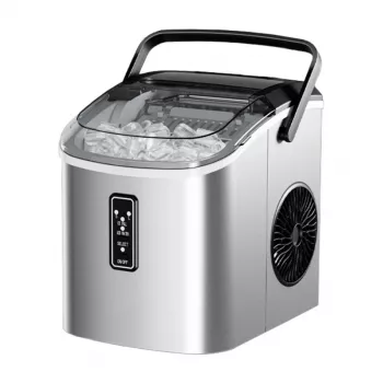 EUHOMY IM08 ledo gaminimo aparatas, 1,2 l, 12 kg (sidabrinis)