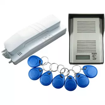 EURA ADP-41A3 Vieno Buto Garso Domofono Sistema su RFID Skaitytuvu (RL-3203ID)