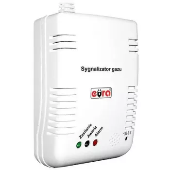 EURA GD-00A2 (GS-860) Gamtinių dujų ir SND dujų detektorius 230V AC
